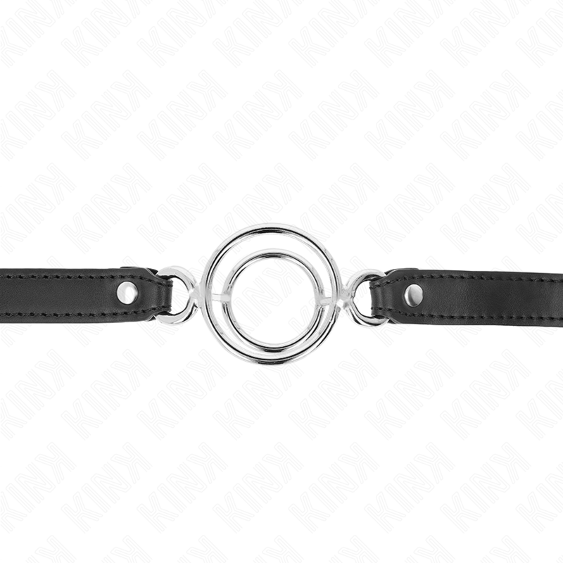 KINK - BAFFO CON O-RING MULTIPLI 5 CM NERO 63 X 2,5 CM