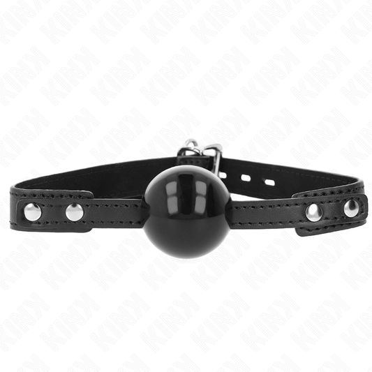 KINK - SOFT TPE BALL 4 CM GAG MODELL 3 60 x 2 CM VERSTELLBAR 37-52 CM