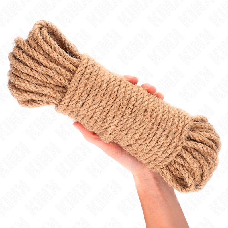 KINK - HEMP ROPE WITH METAL HEAD 20 METER