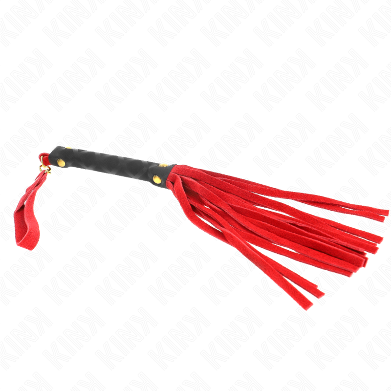 KINK - ROTE WILDLEDER MINI-PEITSCHE 30 CM