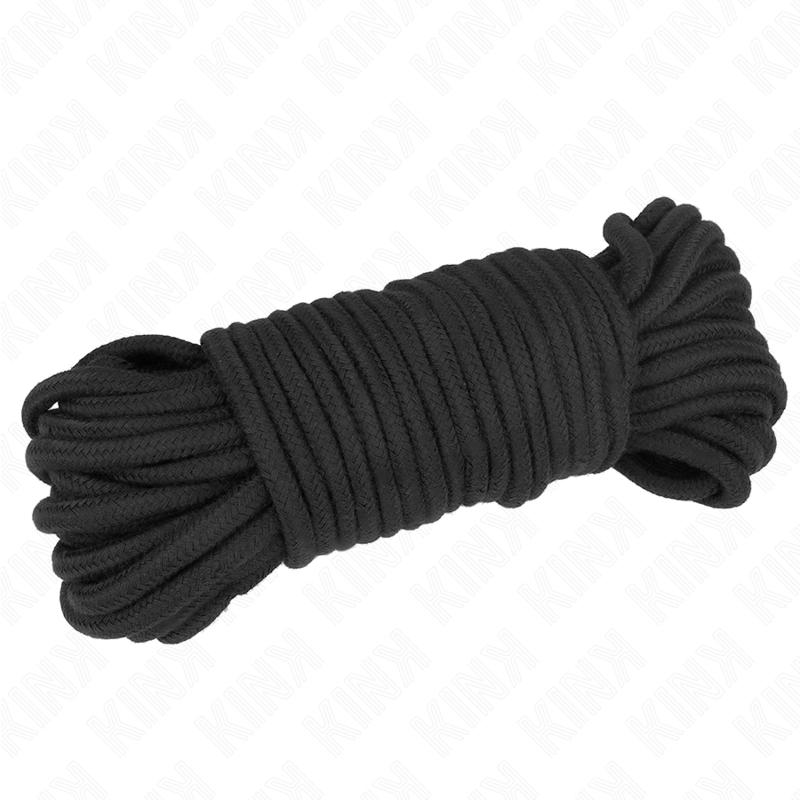 KINK - COTTON ROPE 20 METER BLACK