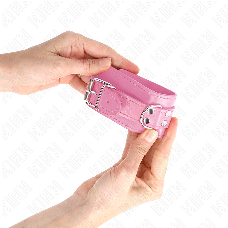 KINK - SIMPLE WRIST RESTRAINTS PINK ADJUSTABLE 20-23 CM X 5.5 CM