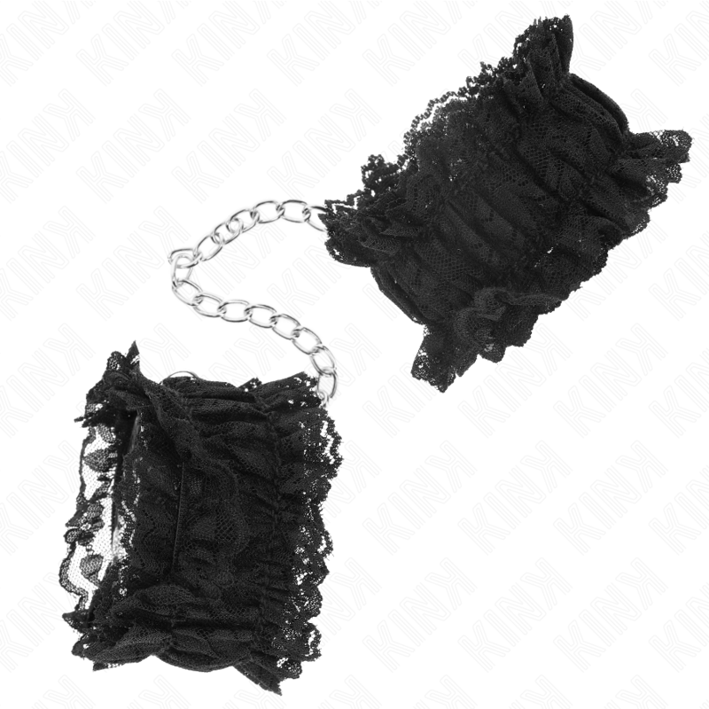 KINK - LACE ELASTIC POLSIERE NEGRO