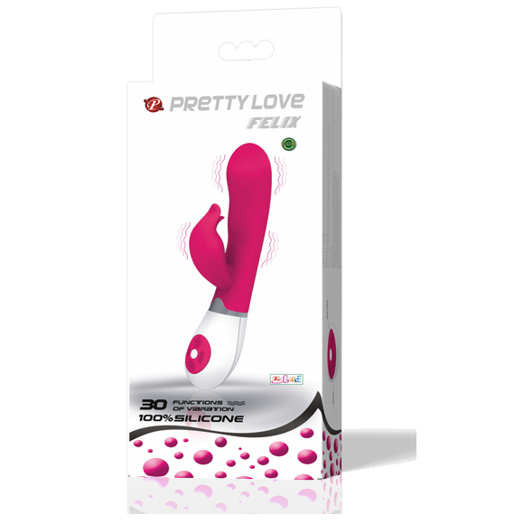 PRETTY LOVE - FLIRTATION VIBRATOR MIT FELIX STIMULATOR