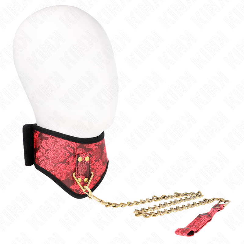 COLLANA MODELLO KINK - SCANDAL CON CINTURINO IN PIZZO 75 CM 44 X 10 CM