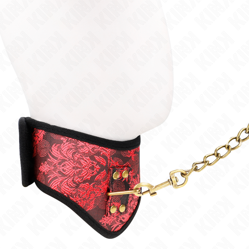COLLANA MODELLO KINK - SCANDAL CON CINTURINO IN PIZZO 75 CM 44 X 10 CM