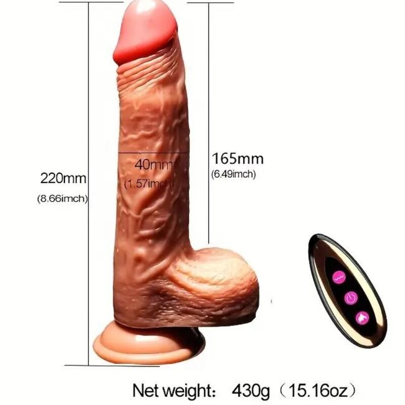 ARMONY - DILDO REALISTICO VIBRANTE RICARICABILE