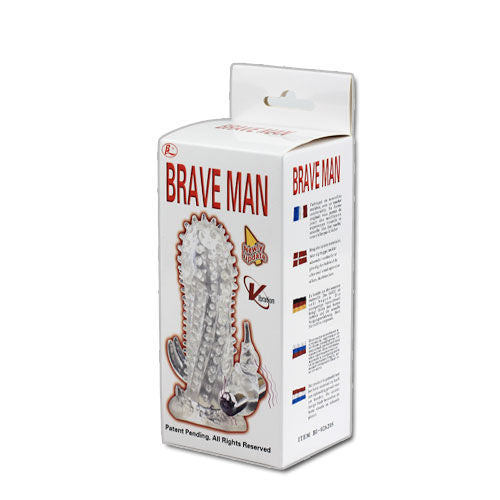 BAILE - BRAVE MAN VIBRATORE CONIGLIO ESTENSIONE PENE 