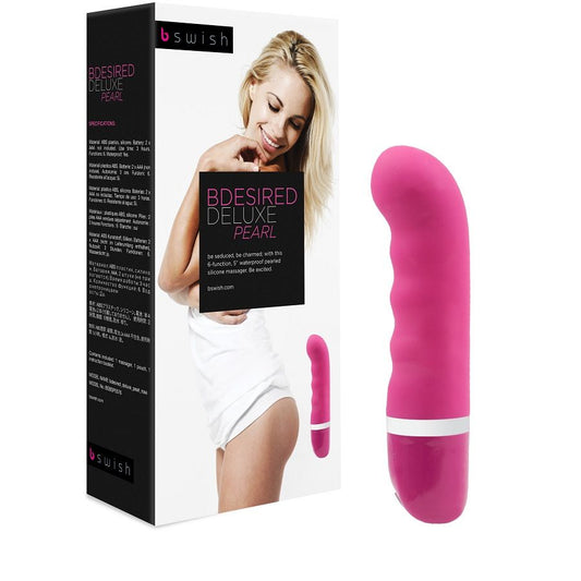 B SWISH - BDESIRED DELUXE PERLENVIBRATOR ROSE 