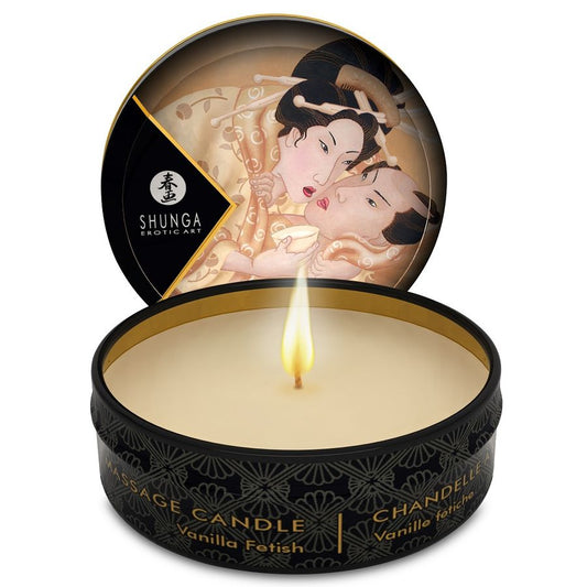 SHUNGA - MINI CARESS BY CANDELIGHT CANDELA DA MASSAGGIO ALLA VANIGLIA 30 ML