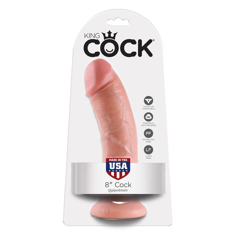 KING COCK - 8 DILDO FLESH 20,3 CM