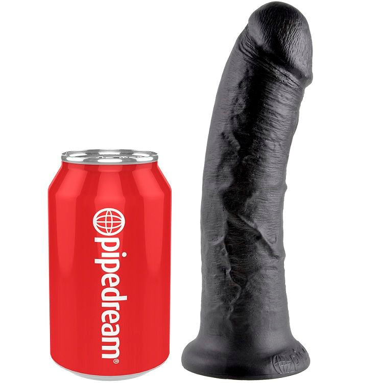 KING COCK - 8 DILDO NERO 20,3 CM