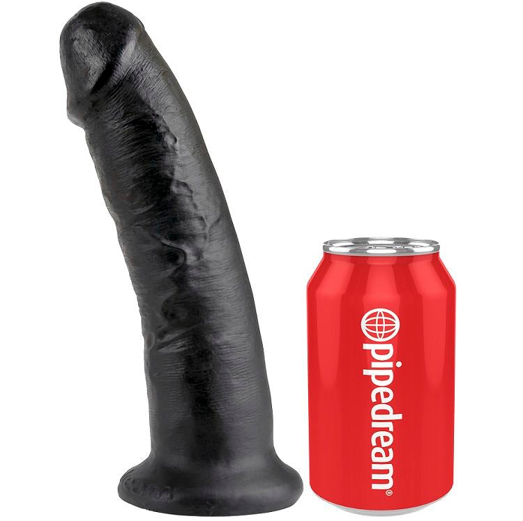 KING COCK - 9 DILDO NERO 22,9 CM