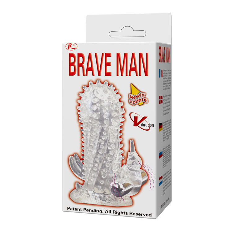 BAILE - BRAVE MAN VIBRATORE CONIGLIO ESTENSIONE PENE 