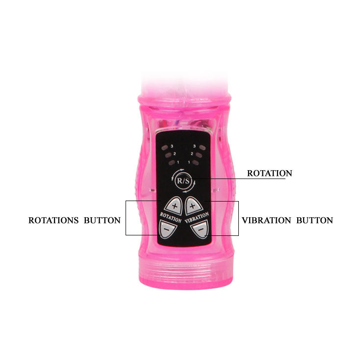 BAILE - ROSA KANINCHEN MINI-ROTATOR-SUPERSTIMULATOR