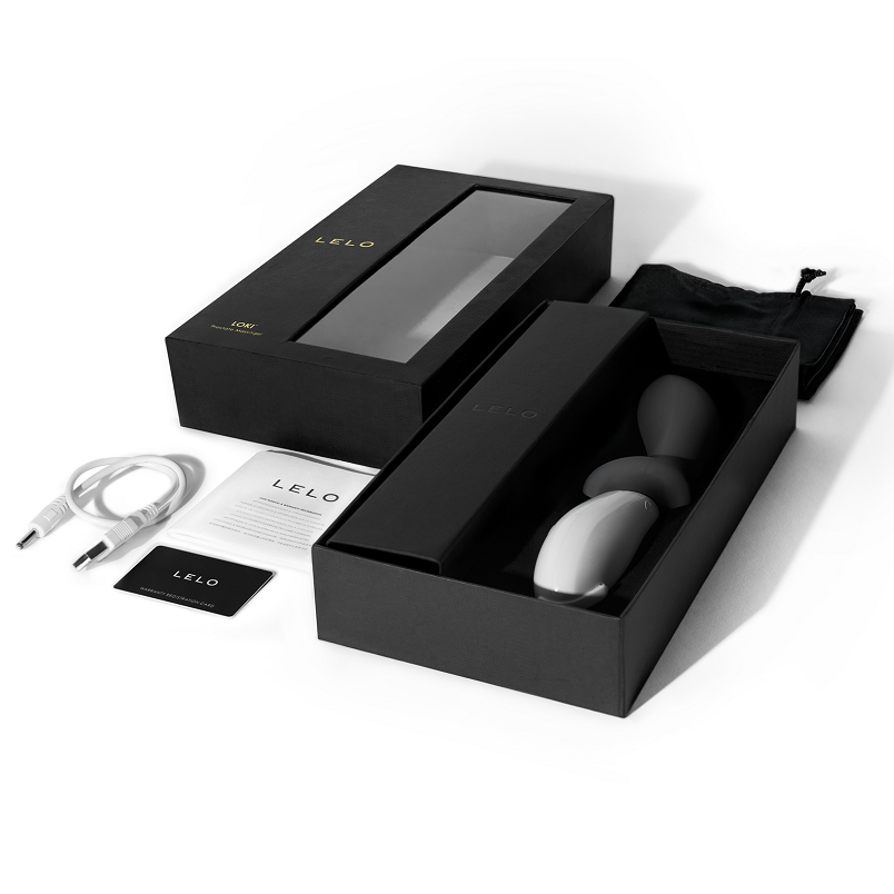 LELO - LOKI SCHWARZER PROSTATA-VIBRATOR