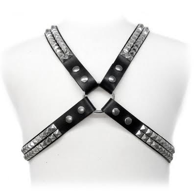 LEDERBODY - PYRAMID-STIFT-HARNESS