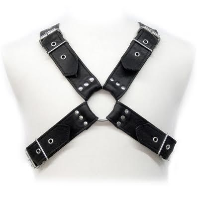 LEDER BODY - SCHNALLUNGEN HARNESS