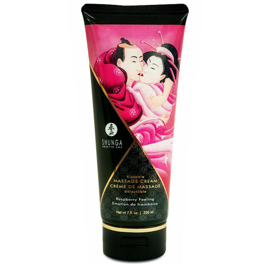 SHUNGA - HIMBEERE MASSAGECREME 200 ML