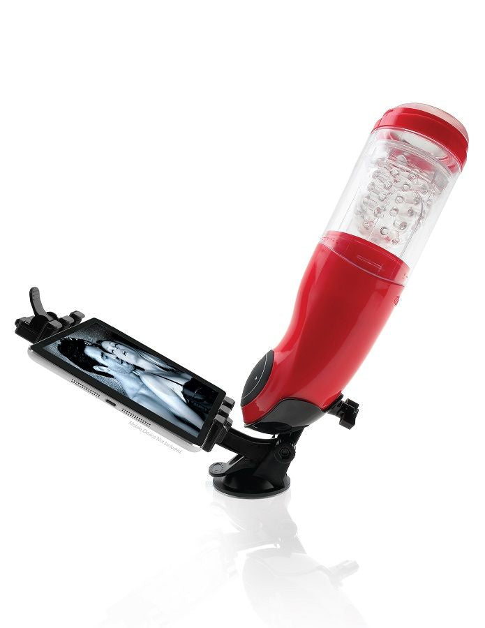 EXTREME TOYZ - PDX MEGA BATOR USB MALE MASTURBATOR MOUTH RED