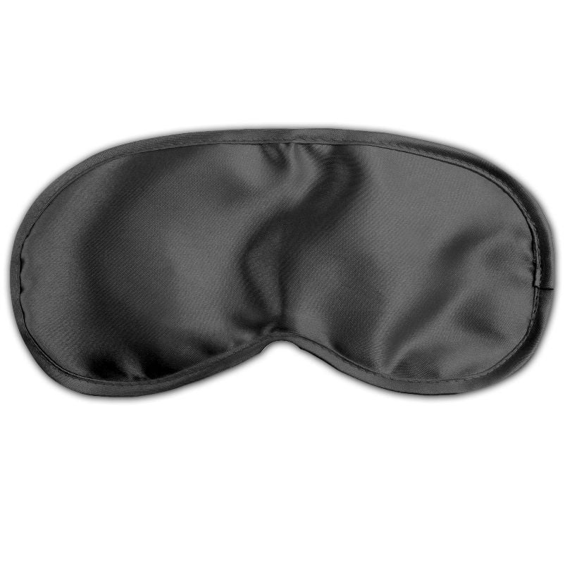 SERIE FETISH FANTASY - MASCHERA D'AMORE IN SATIN NERO