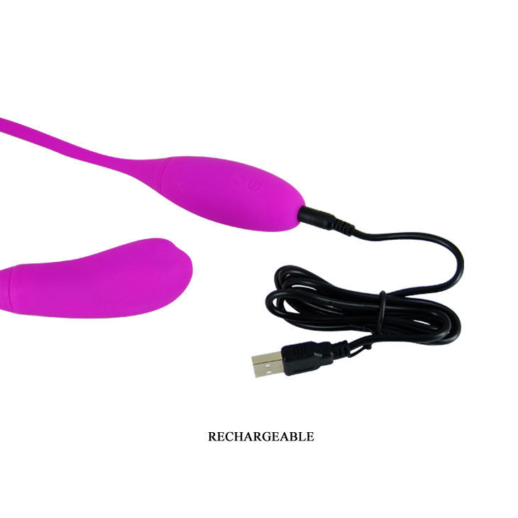 PRETTY LOVE - SMART SNAKY VIBE VIBRATOR 7 V + 3 KITZELN 