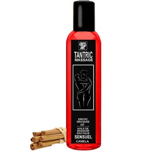 EROS-ART - NATÜRLICHES TANTRISCHES MASSAGEÖL UND APHRODISIAKUM ZIMT 200 ML