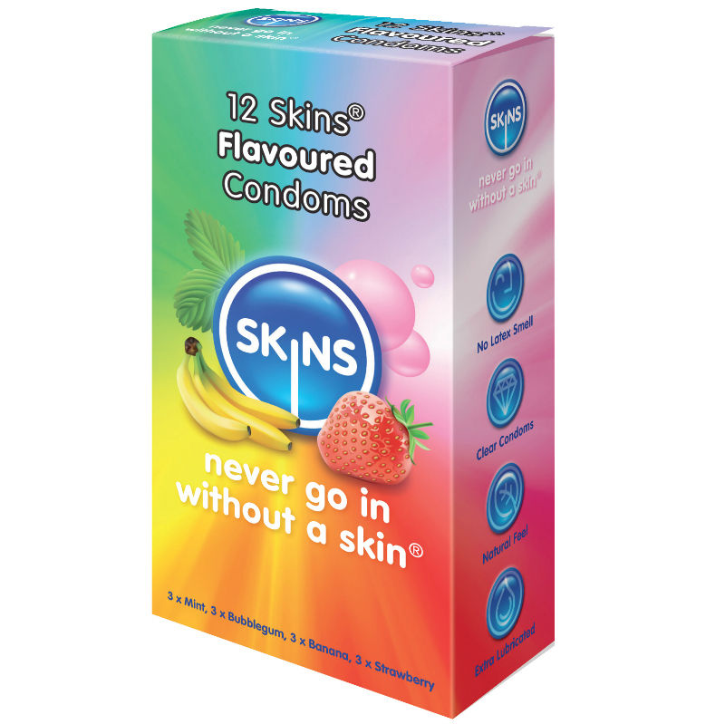 SKINS - GUSTI DI CONDOM 12 PACK