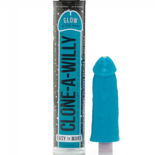 CLONE A WILLY - CLONATORE DI PENE BLU LUMINESCENTE CON VIBRATORE