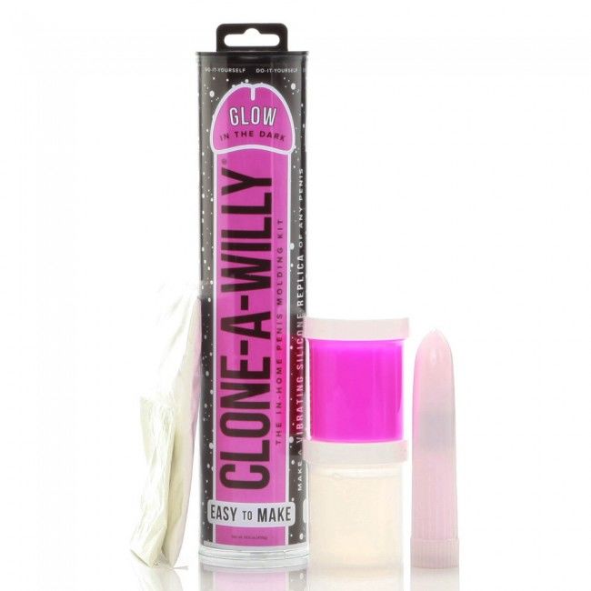 CLONE A WILLY – LEUCHTENDER ROSA PENISKLONER MIT VIBRATOR