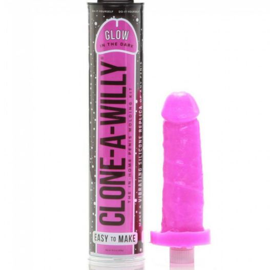 CLONE A WILLY – LEUCHTENDER ROSA PENISKLONER MIT VIBRATOR