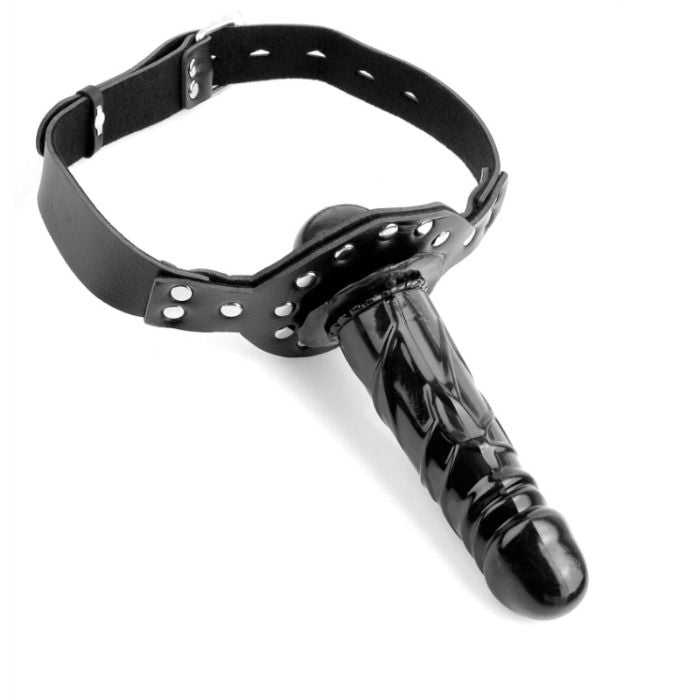 SERIE FETISH FANTASY - SERIE DELUXE BALL GAG CON DILDO