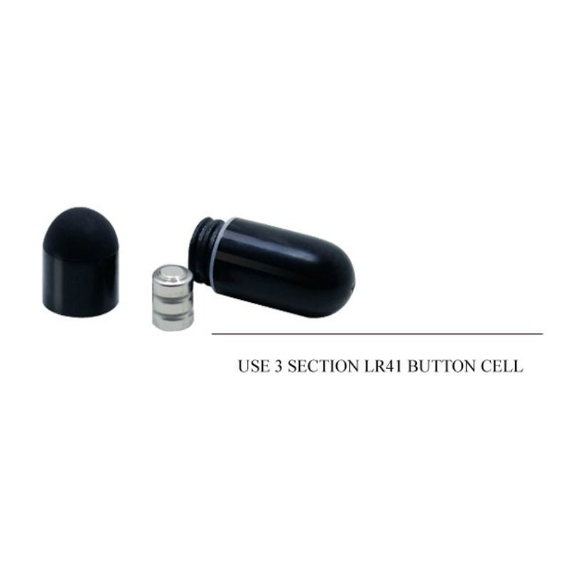 PRETTY LOVE - VIBRATORE THIMBLE ANELLO NERO