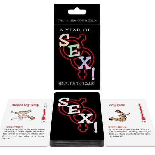 KHEPER GAMES - CARTE POSIZIONE SESSUALE UN ANNO DI...SESSO!