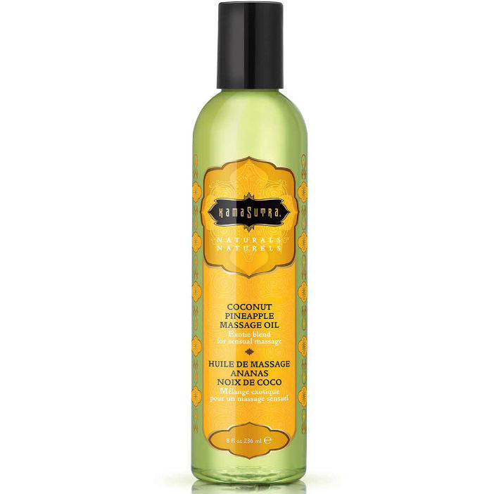 KAMASUTRA - NATURALS PIÑA COLADA MASSAGE OIL 236ML