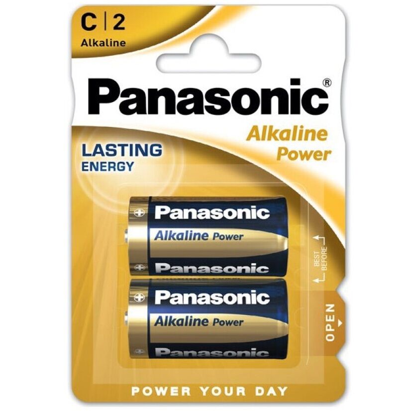 PANASONIC - BRONZEBATTERIE C LR14 2 EINHEITEN