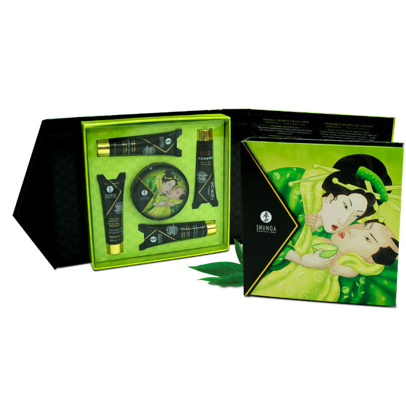 SHUNGA - SECRET GEISHA ORGANIC GREEN TEA KIT