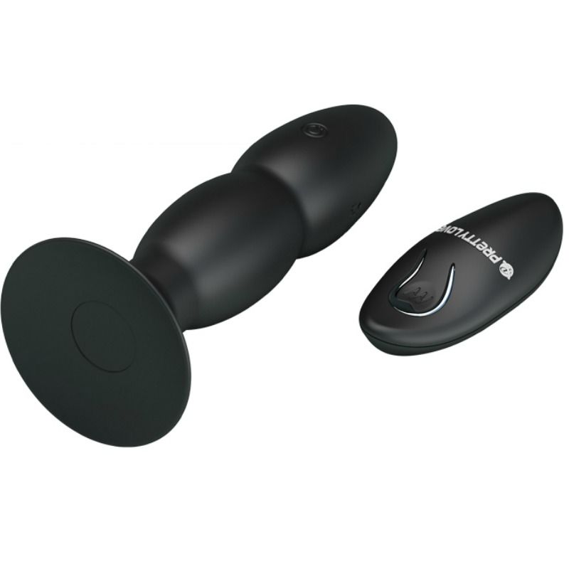 PRETTY LOVE - PLUG VIBRATOR AND ROTATION BY REMOTE CONTROL