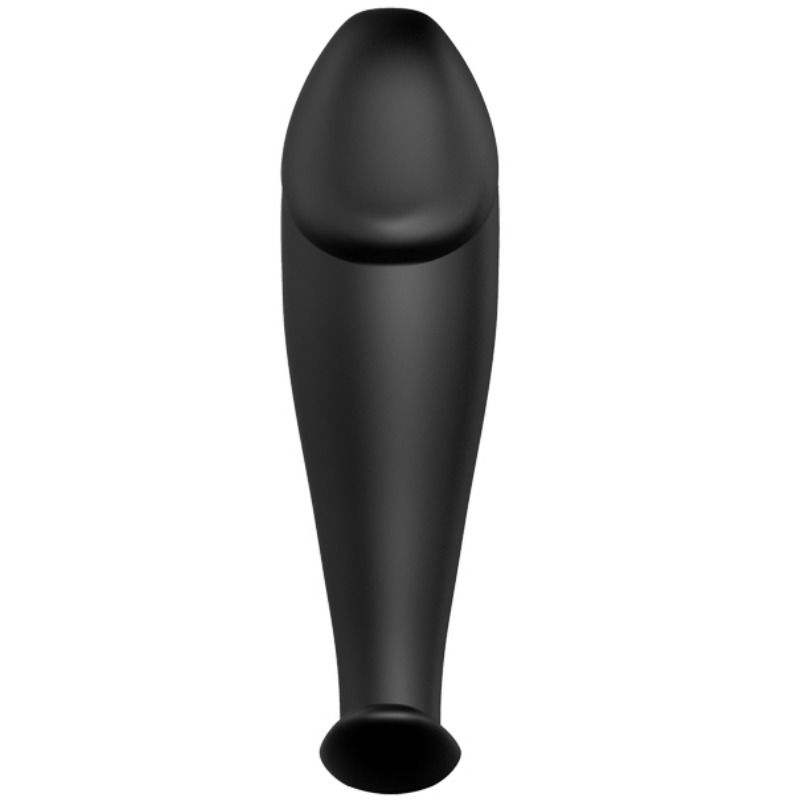 PRETTY LOVE - TAPPO ANALE IN SILICONE A FORMA DI PENE E 12 MODALITÀ DI VIBRAZIONE NERO