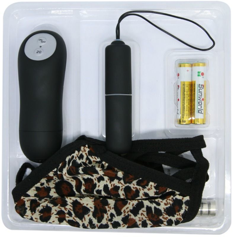 BAILE - THONG WITH VIBRATING BULLET AND CONTROL