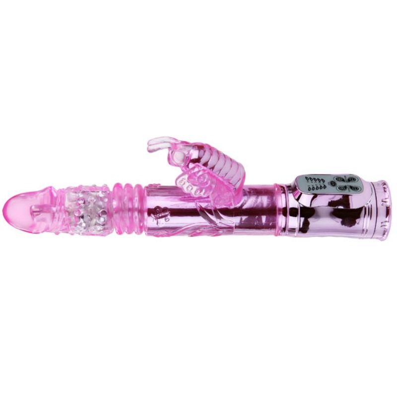 BAILE - WIEDERAUFLADBARER VIBRATOR MIT ROTATION UND POLLENDEM BUTTERF-STIMULATOR