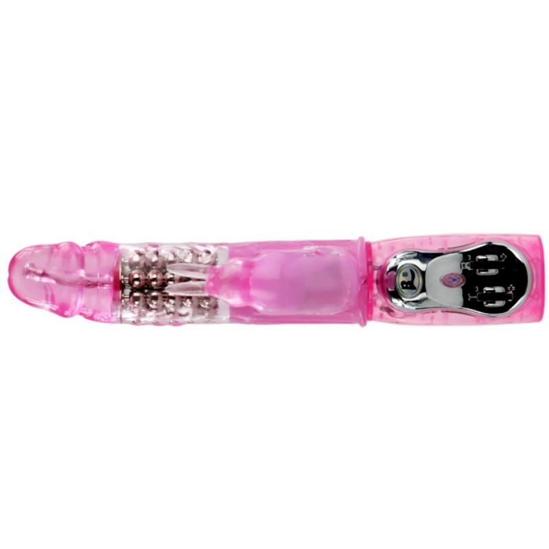 BAILE - VIBRATOR WITH ROTATION AND RABBIT MULTIVE SPEED AND MULTIROTATION