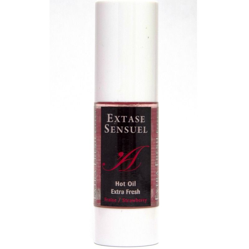 EXTASE SENSUAL - OLIO DA MASSAGGIO EFFETTO FRAGOLA EXTRA FRESCA 30 ML