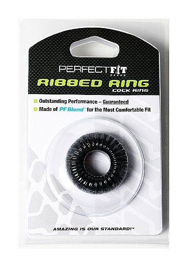 PERFECT FIT BRAND - RIBBED RING BLACK