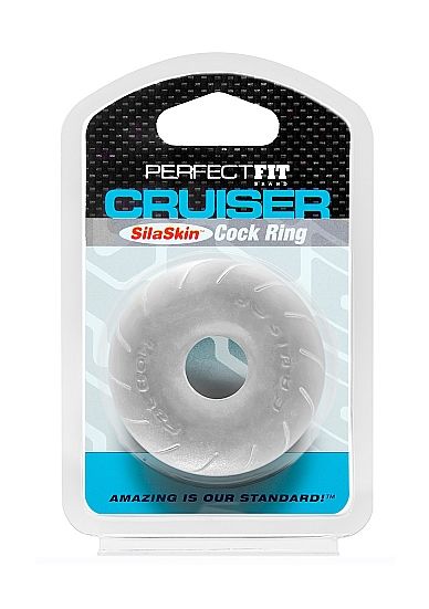 MARCHIO PERFECT FIT - FAT BOY SILASKIN CRUISER RING TRASPARENTE