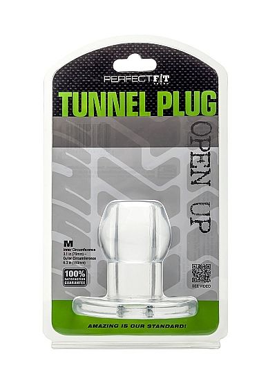 PERFECT FIT BRAND - ASS TUNNEL PLUG SILIKON KLAR M