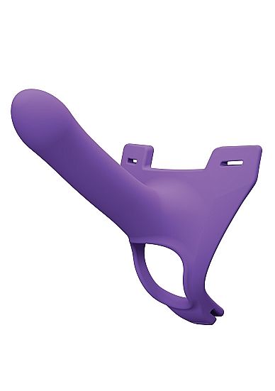 PERFECT FIT BRAND - ZORO STRAP ON 5.5 W CINTURINO VIOLA