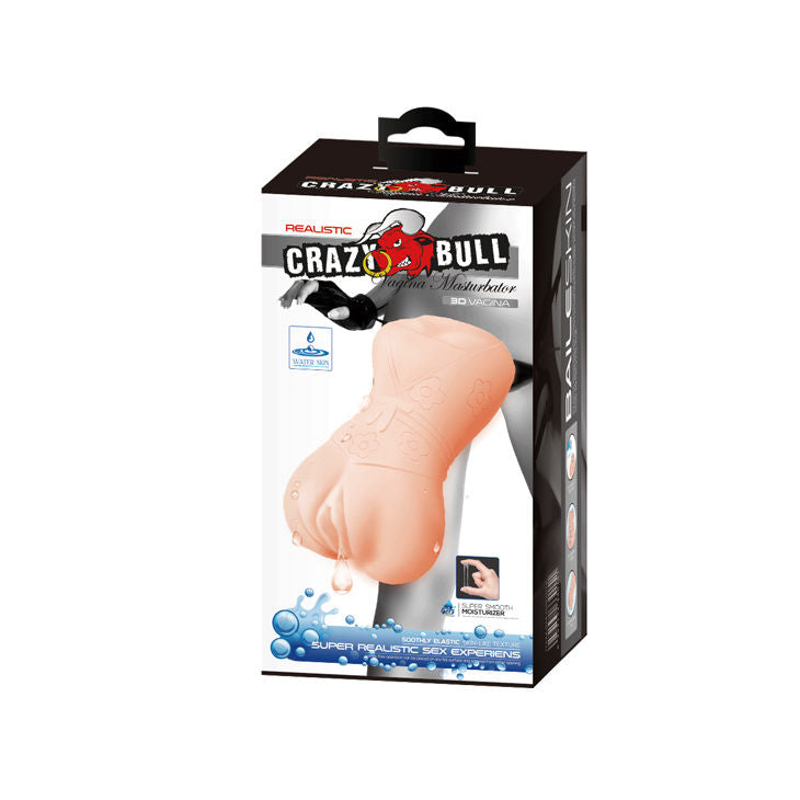 CRAZY BULL - MASTURBADOR PELLE D'ACQUA VAGINA MODELLO 4