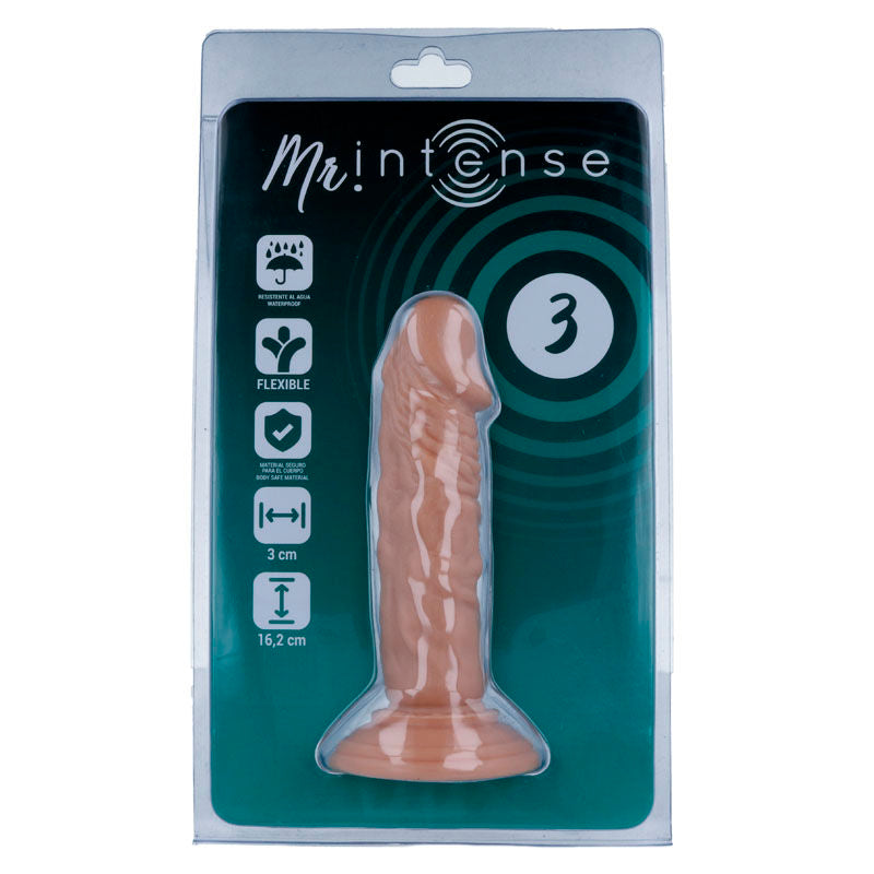 MR INTENSE - 3 CAZZI REALISTICI 16,2 CM -O- 3 CM