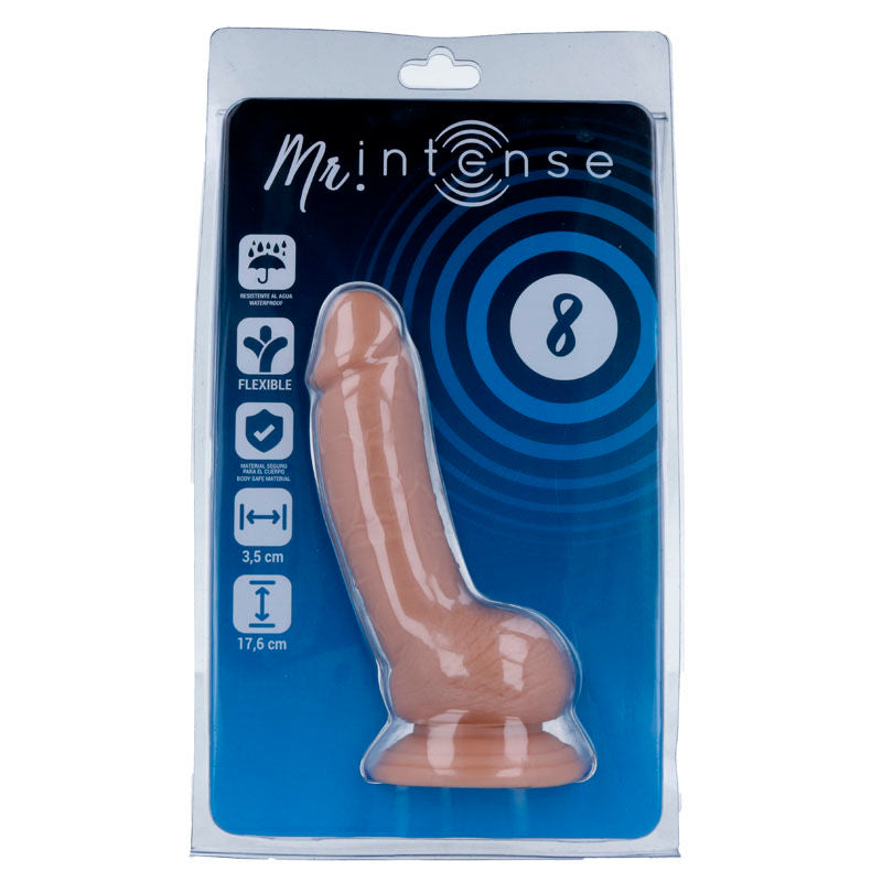 MR INTENSE - 8 REALISTIC COCK 17.6 CM -O- 3.5 CM